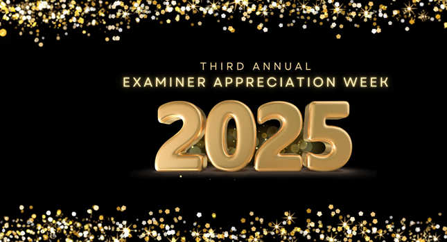 Examiner Appreciation Week