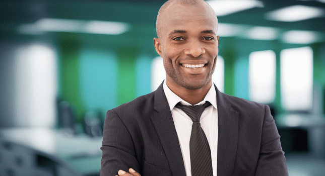 A man who assists clients with voluntary benefits