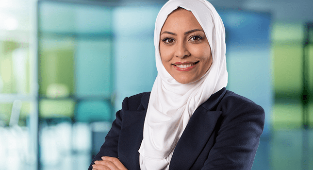 A public agency worker who feels safe and secure